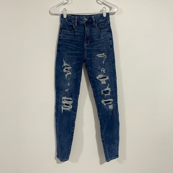 American Eagle Outfitters Denim - American Eagle Curvy Super Hi-Rise Jeggings